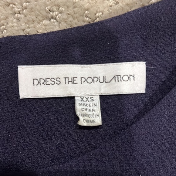 Dress the population size: xxs color: plum - Picture 4 of 6